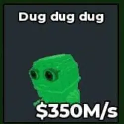 Dug dug dug rainbow 350M S xln (Секретный персонаж) — Roblox, лот №227709