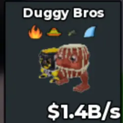 Duggy Bros 1.4B s basg (Секретный персонаж) — Roblox, лот №227716