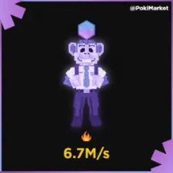 Dul Dul Dul - Crystal - 6.7M s (Секретный персонаж) — Roblox, лот №227742