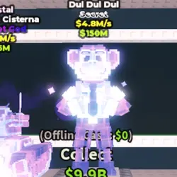 Dul Dul Dul Crystal 4.8M s (Секретный персонаж) — Roblox, лот №227750