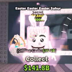 Easter Easter Easter Sahur (Nyanino Trait) [Normal] 7.5 M s… — Roblox, лот №227788