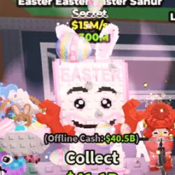 Easter Easter Easter Sahur 15M s (Секретный персонаж) — Roblox, лот №227792