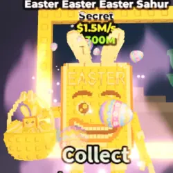Easter Easter Easter Sahur [Gold] 1.5 M s (Секретный персон… — Roblox, лот №227795