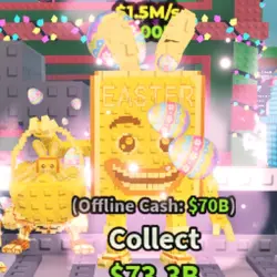 Easter Easter Easter Sahur GOLD (Секретный персонаж) — Roblox, лот №227799