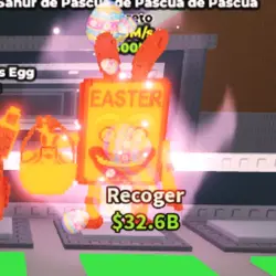 Easter Easter Easter Sahur lava (Секретный персонаж) — Roblox, лот №227800