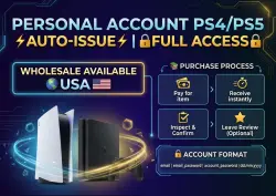 PERSONAL ACCOUNT PS4/PS5 AUTO-ISSUE FULL ACCESS USA
