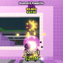 Eclipse Mummio Rappitto 5.3 K s (1 TRAIT) (Эпический персон… — Roblox, лот №227825