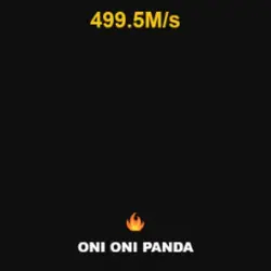 Eclipse Oni Oni Panda 499.5M s (Секретный персонаж) — Roblox, лот №227830