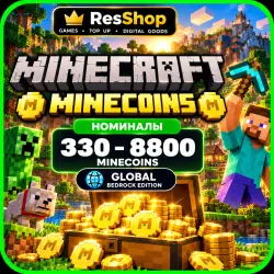 Minecraft Minecoins 330–8800 — подарочный код | GLOBAL | Be…, лот №272859