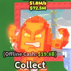 Eggdin Egg Egg Dun - Lava (Brainrot God персонаж) — Roblox, лот №227866