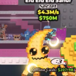 EID EID EID SAHUR #GOLD (Секретный персонаж) — Roblox, лот №227874