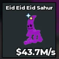 Eid Eid Eid Sahur 43.7 M s - Rainbow Mutation @sheweisz2 (С… — Roblox, лот №227889
