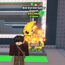 Eid Eid Eid Sahur! with the ballon trait and fire! makse 33… — Roblox, лот №227902