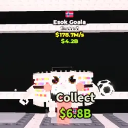 Esok Goala 178.7 M s Trair Norway (Секретный персонаж) — Roblox, лот №227919