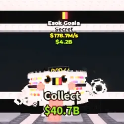 Esok Goala 178.7 M s Trait Belgium (Секретный персонаж) — Roblox, лот №227920