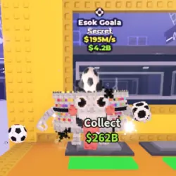 Esok Goala 195M s Football Trait (Секретный персонаж) — Roblox, лот №227922