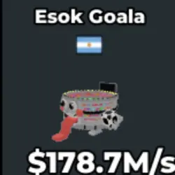 Esok Goala Argentina (Секретный персонаж) — Roblox, лот №227930