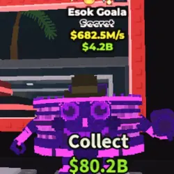 Esok Goala GALAXIA 682.5M s (Секретный персонаж) — Roblox, лот №227931