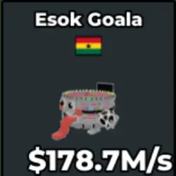 Esok Goala Ghana (Секретный персонаж) — Roblox, лот №227932
