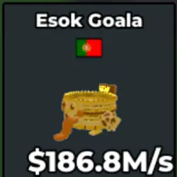 Esok Goala Portugal (Секретный персонаж) — Roblox, лот №227935
