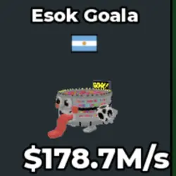 Esok Goala Trait Argentina (Секретный персонаж) — Roblox, лот №227937