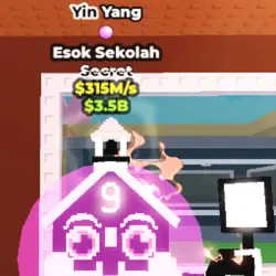 Esok Sekolah - 315M s (Секретный персонаж) — Roblox, лот №227944