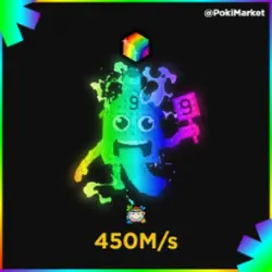 Esok Sekolah - Rainbow - 450M s (Секретный персонаж) — Roblox, лот №227949