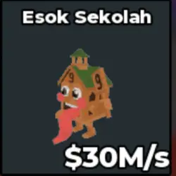 Esok Sekolah 30 M s - Quick (Секретный персонаж) — Roblox, лот №227965