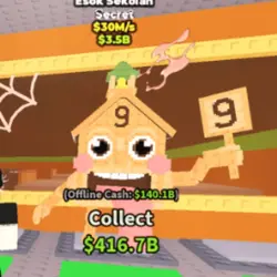 Esok Sekolah 30 M s, Ready Now (Секретный персонаж) — Roblox, лот №227967