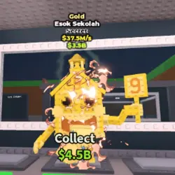 Esok Sekolah [Gold] 37.5 M s (Секретный персонаж) — Roblox, лот №227988