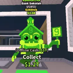 Esok Sekolah [Radioactive] 255 M s (Секретный персонаж) — Roblox, лот №227989