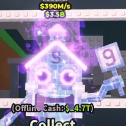 Esok Sekolah Crystal (Секретный персонаж) — Roblox, лот №227999