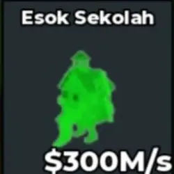 Esok Sekolah Rainbow (Секретный персонаж) — Roblox, лот №228026