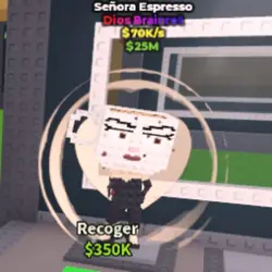 Espresso Signora ($70K s) (Brainrot God персонаж) — Roblox, лот №228039