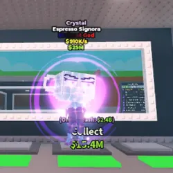 Espresso Signora Crystal (Brainrot God персонаж) — Roblox, лот №228049