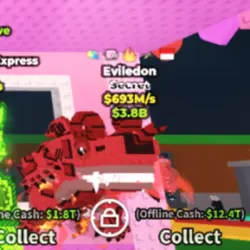 Eviledon - 693M (Base Red) 5 Traits (Секретный персонаж) — Roblox, лот №228069