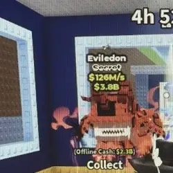 Eviledon 126m s with crocodile trait (Секретный персонаж) — Roblox, лот №228073