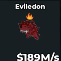 Eviledon 189M s - V189 (Секретный персонаж) — Roblox, лот №228077