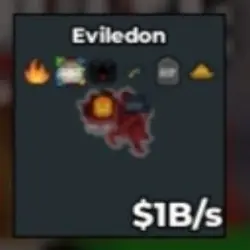Eviledon 1B s ( Basic ) 8 Traits ( RIP + PUMPKIN Trait ) (С… — Roblox, лот №228084