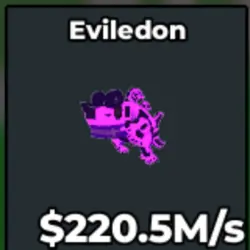 Eviledon Galaxy (Секретный персонаж) — Roblox, лот №228130