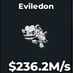 Eviledon Yin - yang 236,2M s V143 (Секретный персонаж) — Roblox, лот №228148
