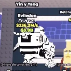 Eviledon yin yan 236.2m s (Секретный персонаж) — Roblox, лот №228151