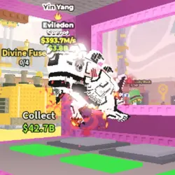 Eviledon Yin Yang 393.7M s RARE (Секретный персонаж) — Roblox, лот №228152