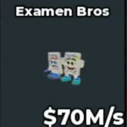 Examen Bros (Секретный персонаж) — Roblox, лот №228159