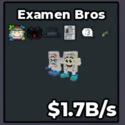 Examen Bros 1.7B s (Секретный персонаж) — Roblox, лот №228144