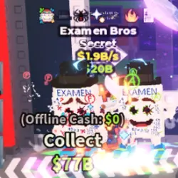 EXAMEN BROS 1.9 B S (Секретный персонаж) — Roblox, лот №228147