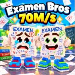 Examen Bros 70m s 5 - 15 mins (Секретный персонаж) — Roblox, лот №228196