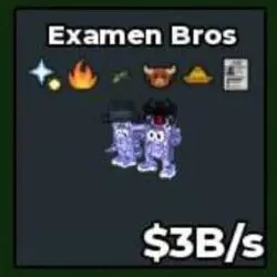 Examen bros crystal 8 Trait 3B S xln (Секретный персонаж) — Roblox, лот №228203