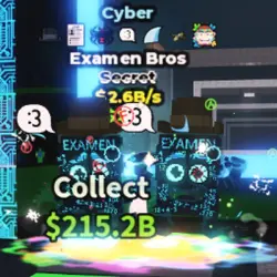 Examen Bros Cyber 2.6B s Secret Unit (Секретный персонаж) — Roblox, лот №228207