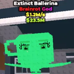 Extinct Ballerina Rainbow (Brainrot God персонаж) — Roblox, лот №228175